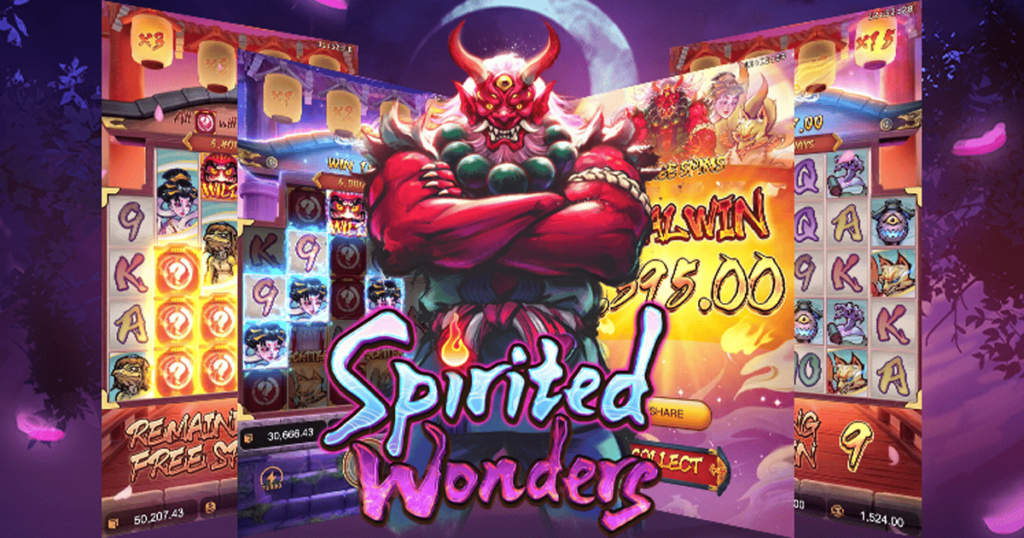 รีวิว เกมสล็อต เกมใหม่ Spirited Wonders PGSmash 2025 สล็อต 