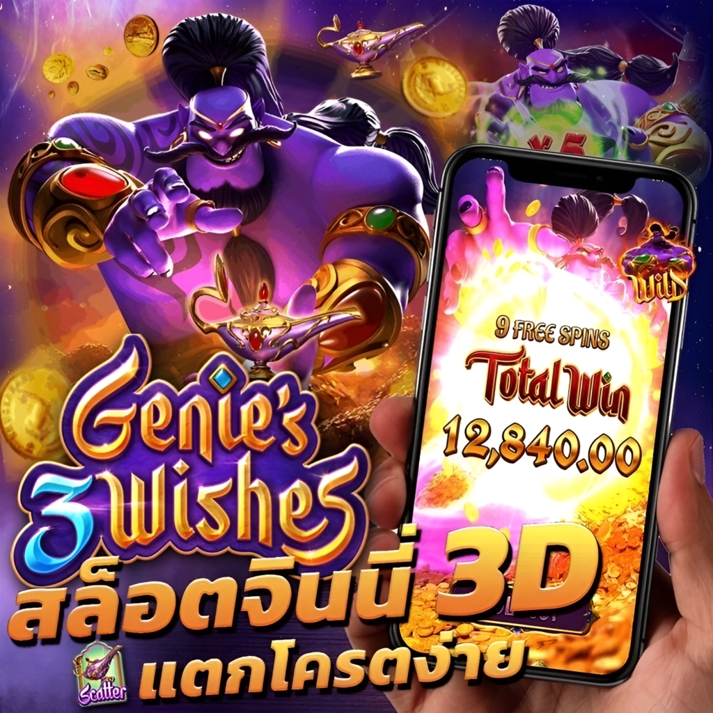 Genie's 3 Wishes ทางเข้าpg slot auto best