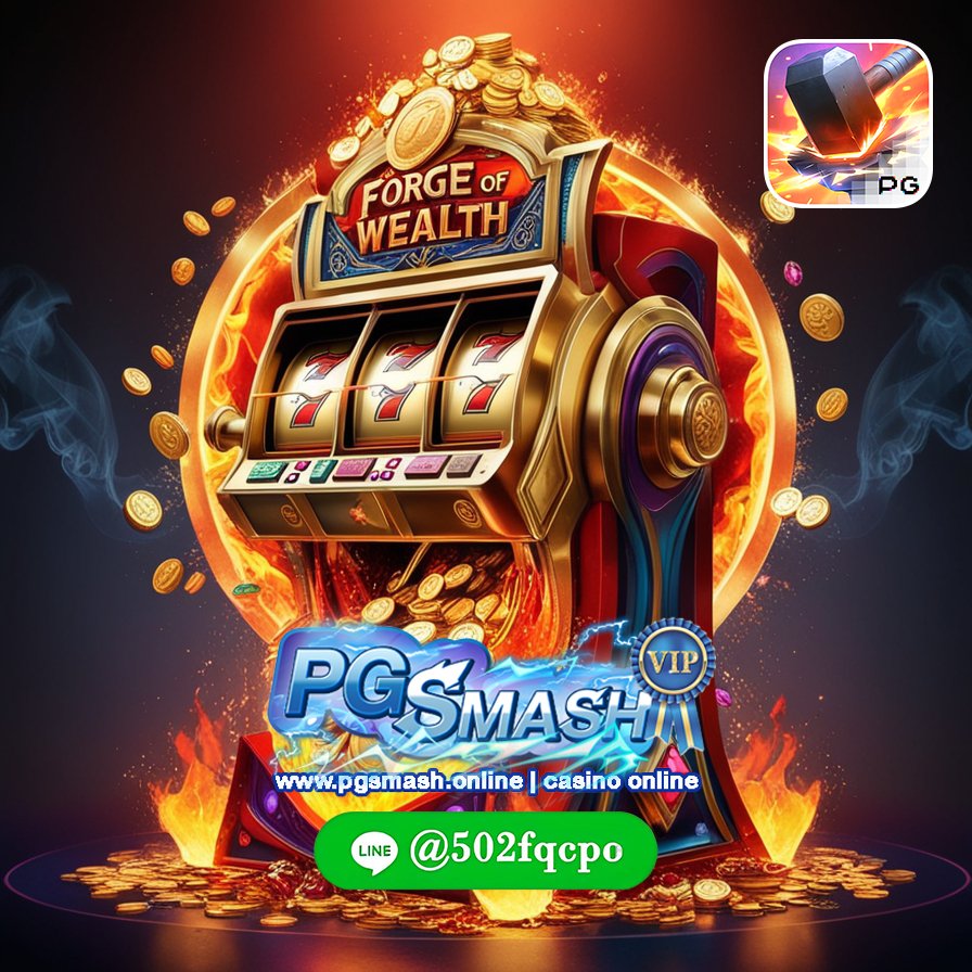 เกม Forge of Wealth สล็อต เว็บ ตรง PG SMASH 789 พีจี เว็บแท้